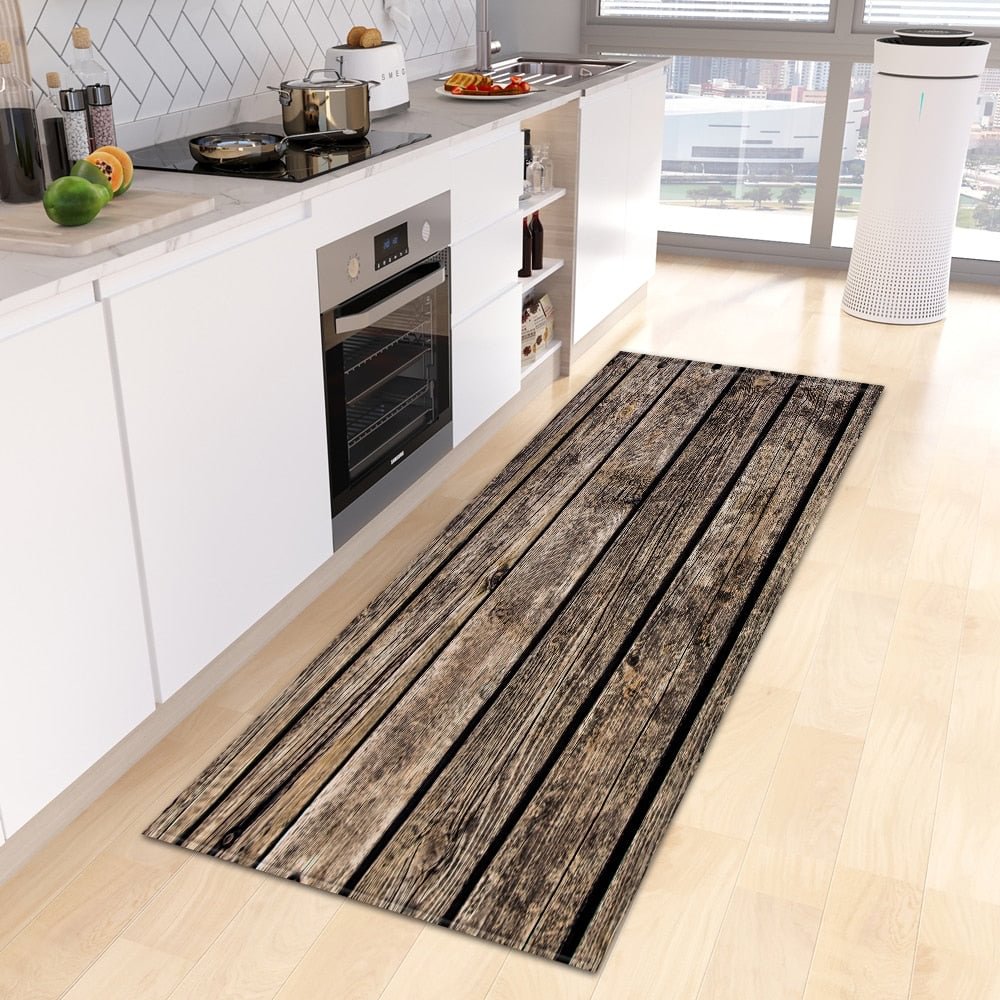 Modern Kitchen Mat Hallway Entrance Doormat Home Bedroom Bedside Living Room Children Decoration Carpet Bath Anti-Slip Floor Rug