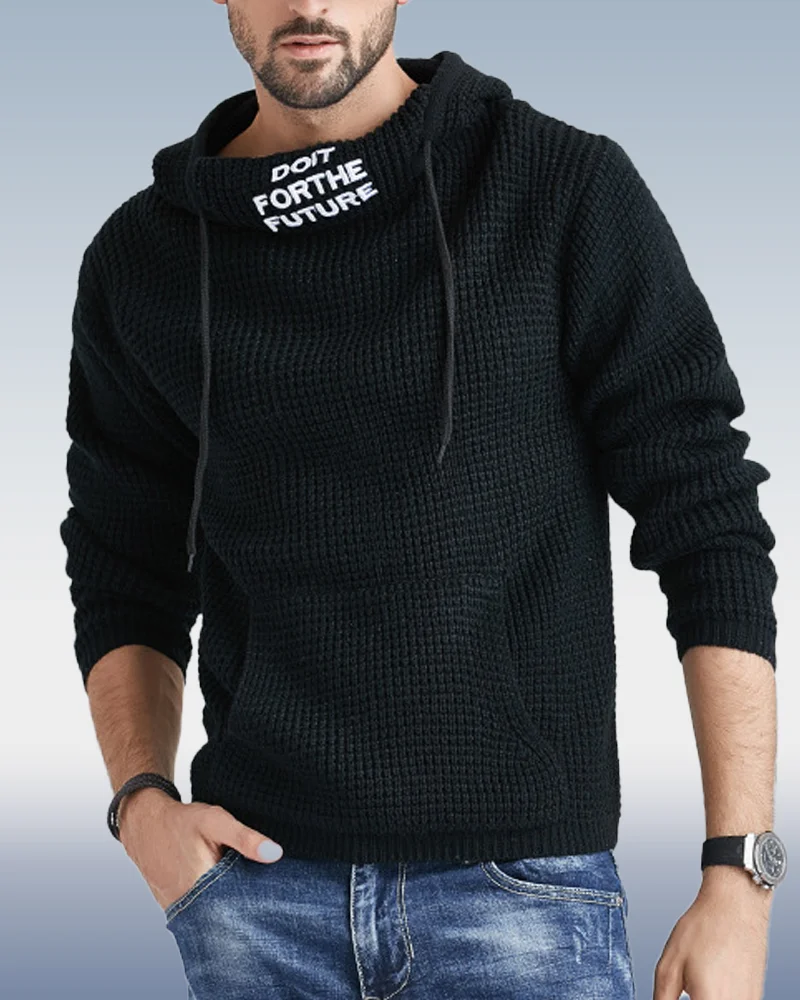 Men's Personality City Knit Sweater 2 Colors