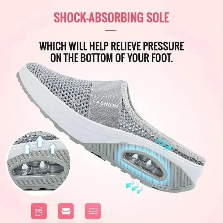 Air Cushion Slip-On Walking Loafers