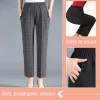Women&rsquo;s Stylish Fleece-lined Straight-leg Pants