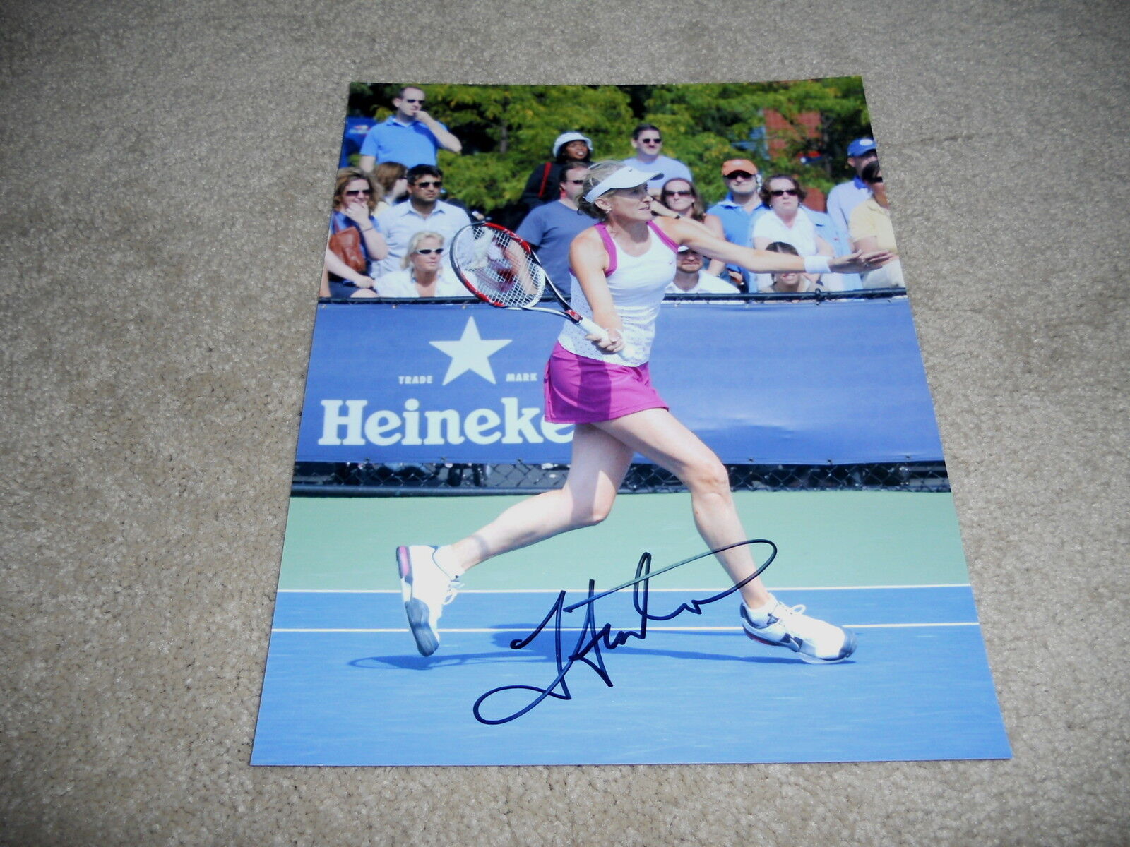 Tracy Austin Sexy Signed Autographed Tennis Photo Poster painting #2