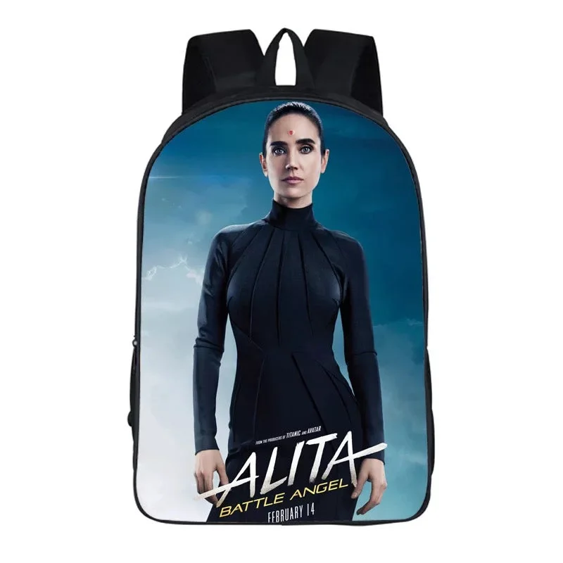 Buzzdaisy Movie Alita Battle Angel #8 Backpack School Sports Bag
