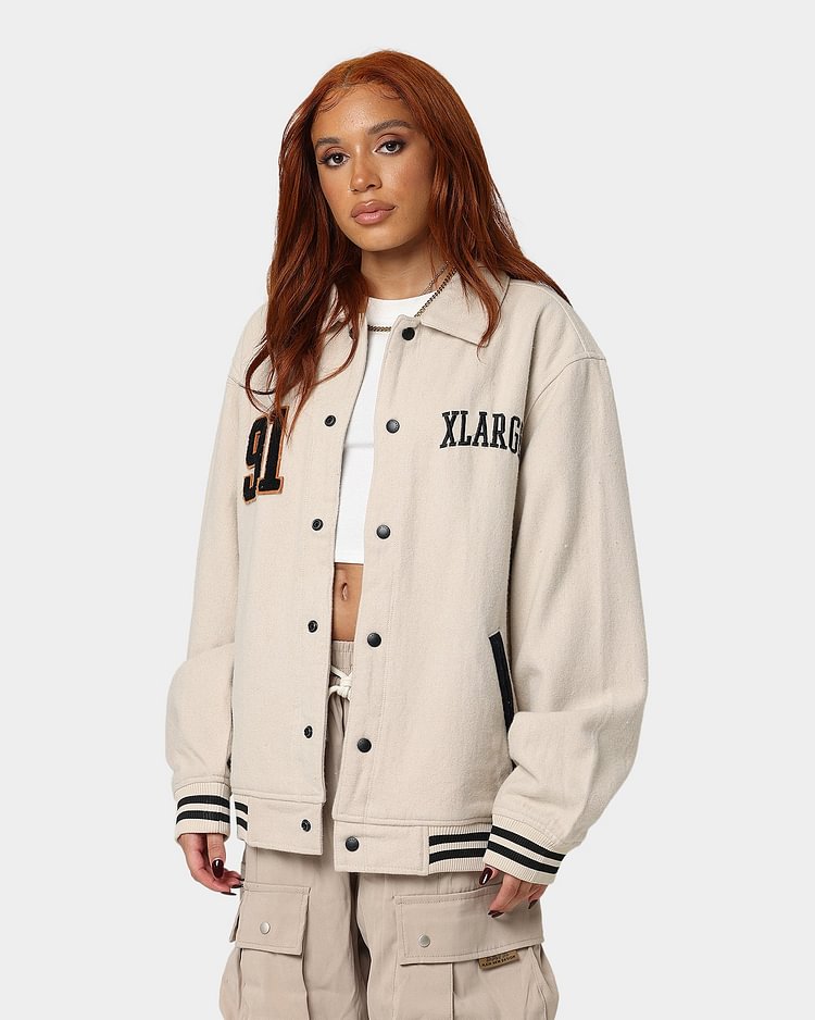 XLARGE Varsity Club Jacket Grey
