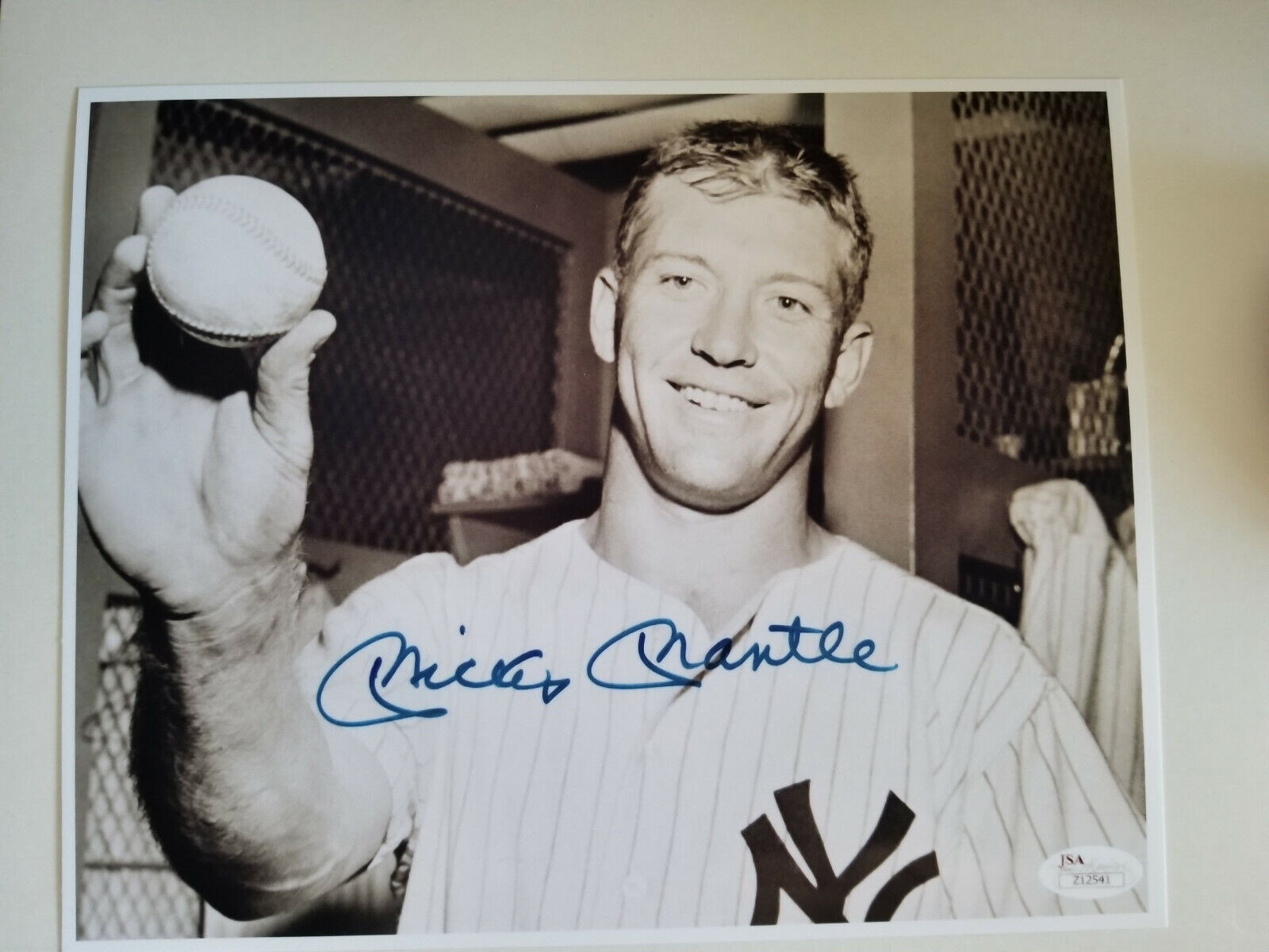 Mickey Mantle Signed 8x10 Photo Poster painting RP -  Shipping!! Yankees