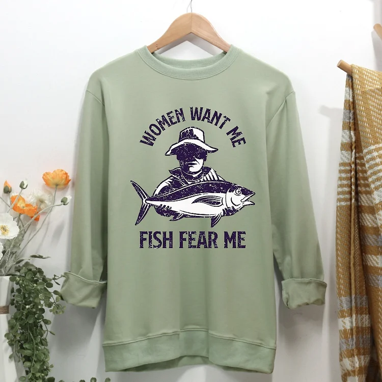 fishing Women Casual Sweatshirt