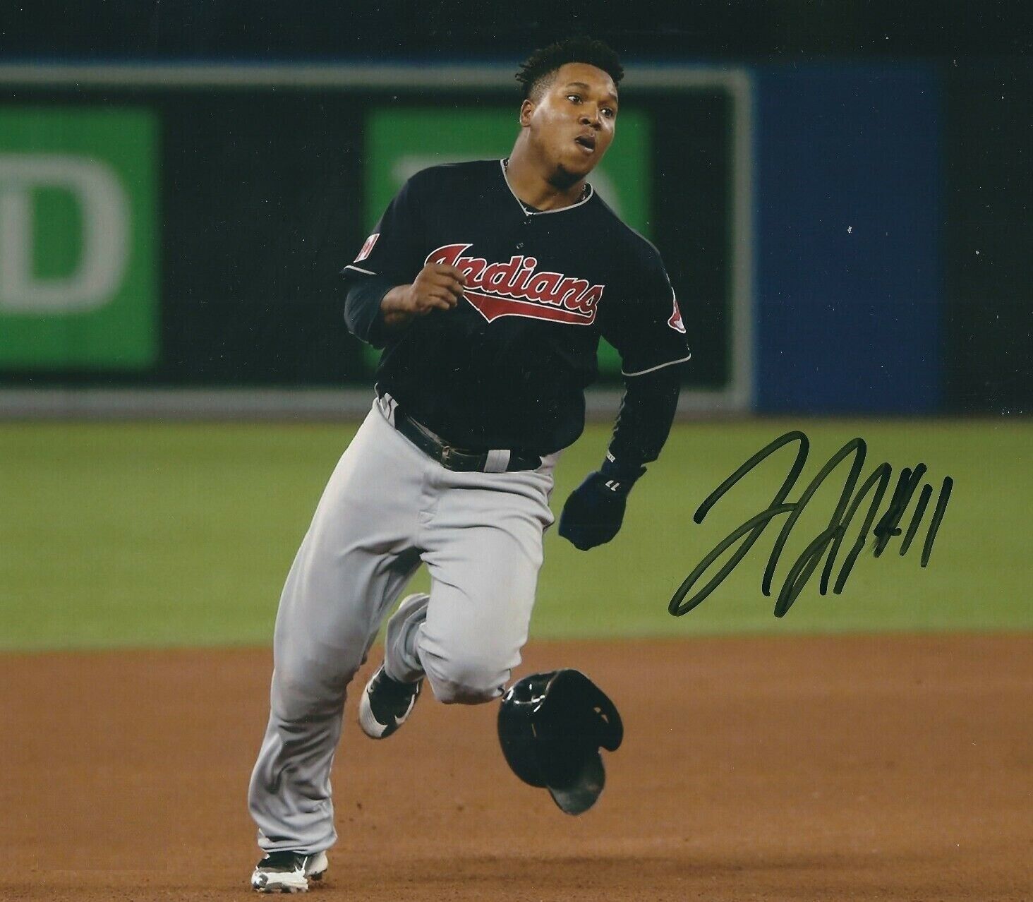 Jose Ramirez Autographed Signed 8x10 Photo Poster painting ( Indians ) REPRINT