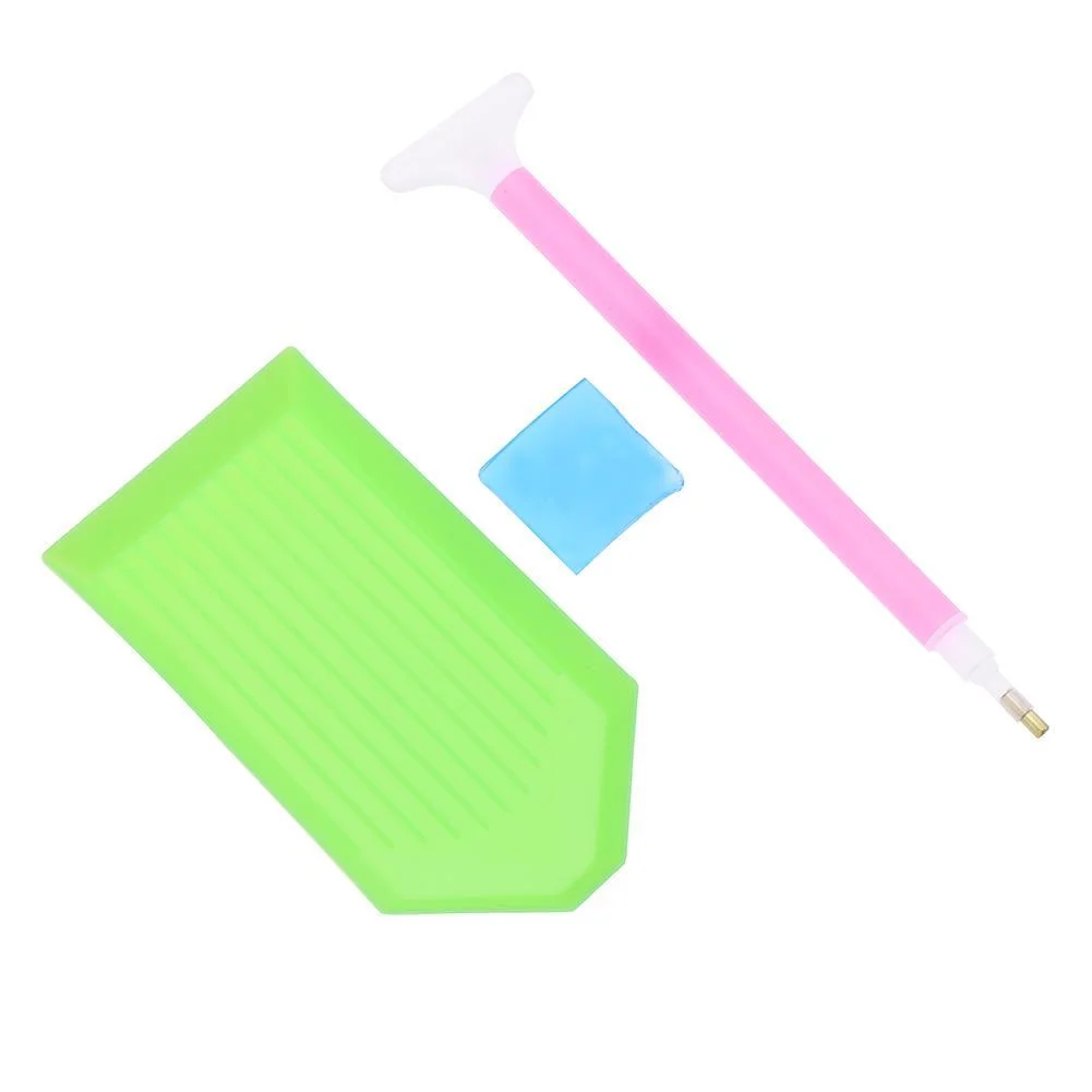 DIY Diamond Painting Embroidery Cross Stitch Tool Point Drill Pen(9 Drills)