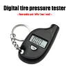 Portable Tire Gauge LCD Display with Keychain Digital Tire Pressure Gauge Tester