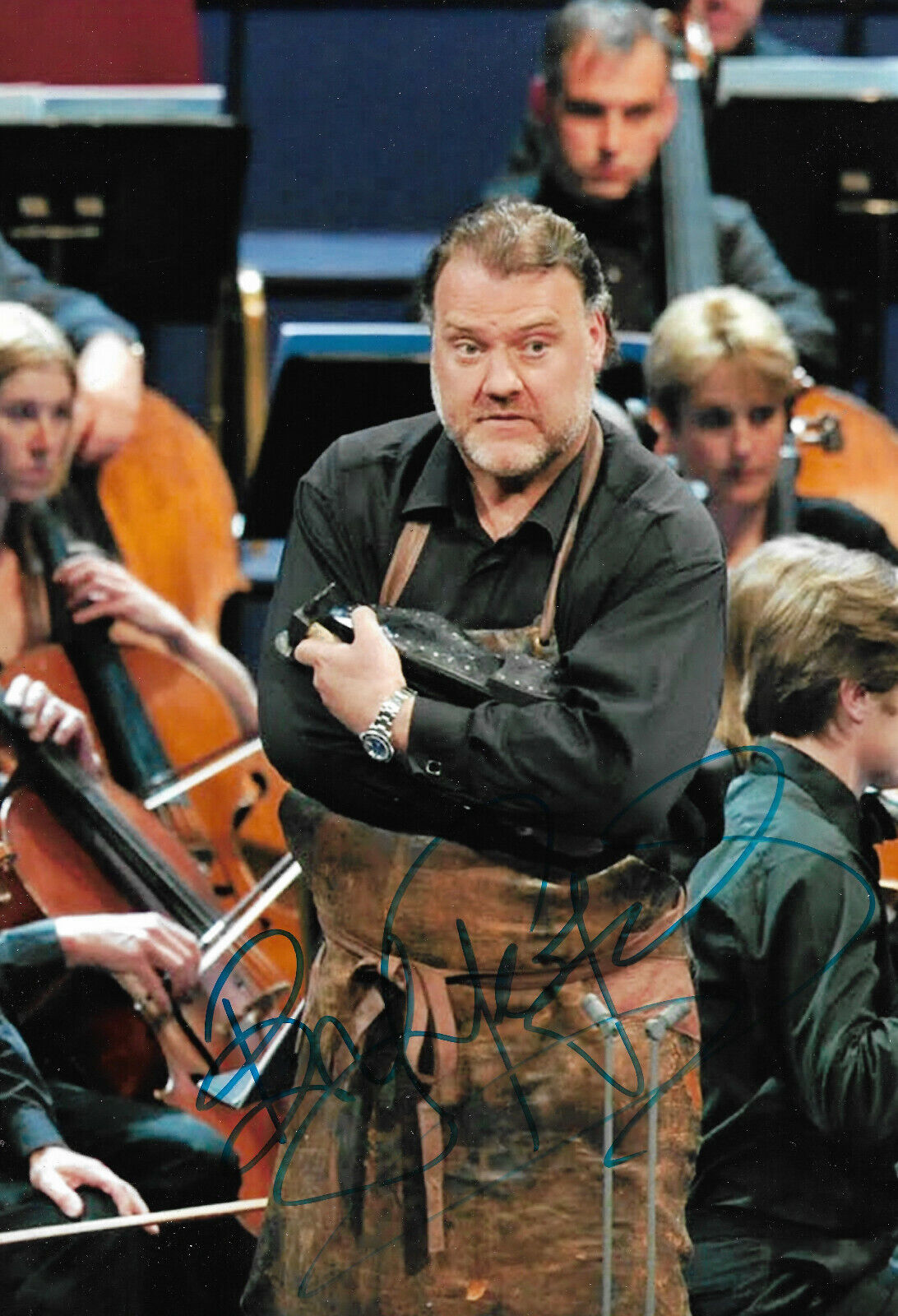 Bryn Terfel Opera signed 8x12 inch Photo Poster painting autograph