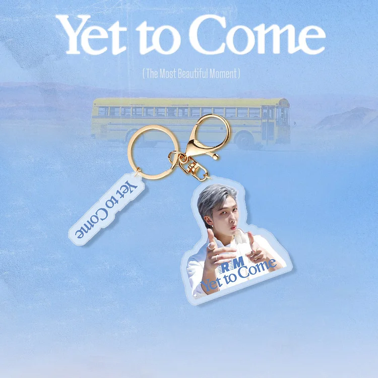 BTS Proof Yet To Come Photo Keychain