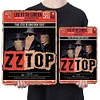 [Show]ZZ Top - Vintage Metal Signs - 20*30cm/30*40cm - Music