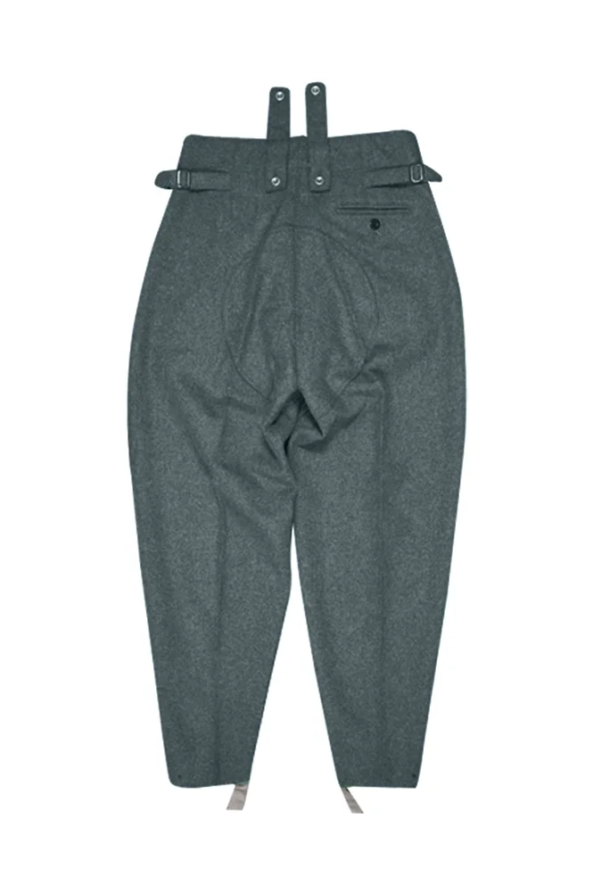   Wehrmacht German M1943 Italian Field Wool Trousers Keilhosen Blue Green Grey German-Uniform