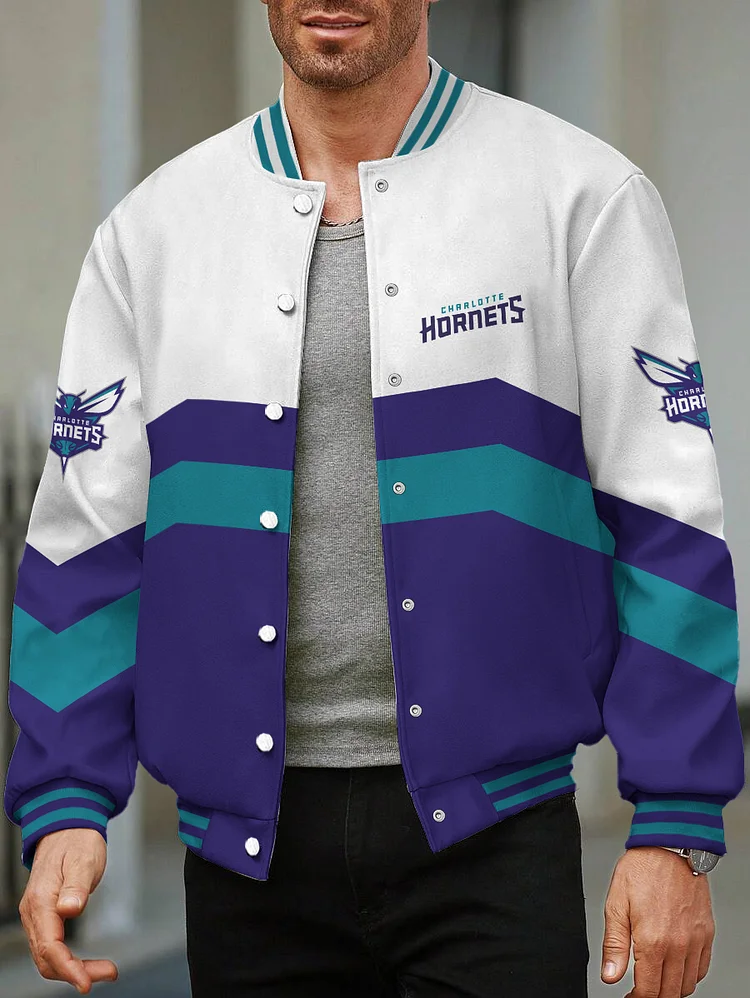 Charlotte Hornets  Limited Edition Full-Snap Casual Jacket