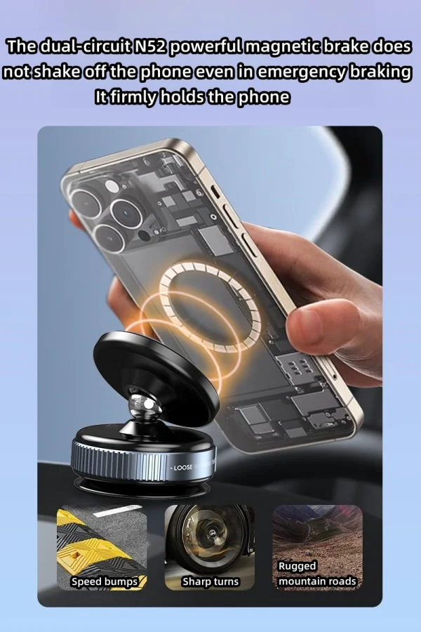 Air Magnetic Car Phone Holder