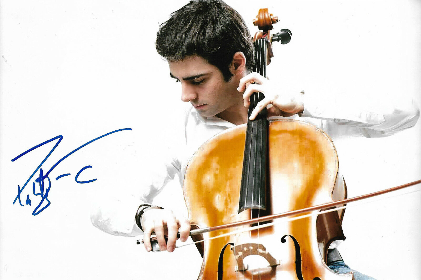 Pablo Ferrández Cellist signed 8x12 inch Photo Poster painting autograph