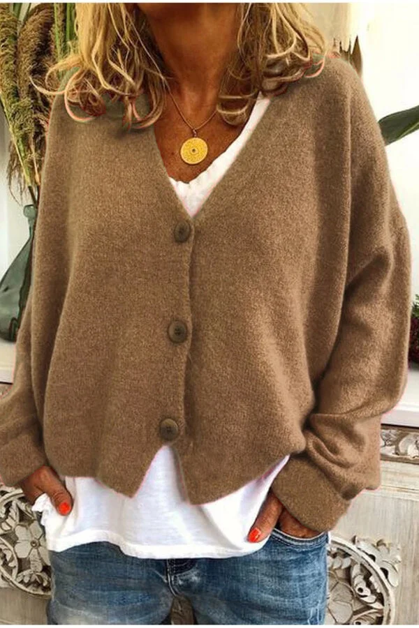 Casual Loose Knitted Cardigan