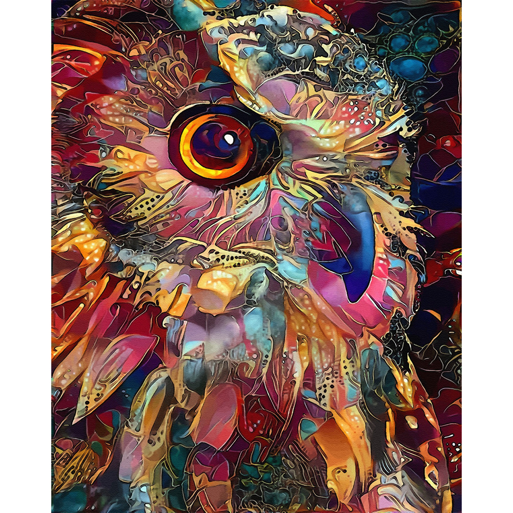 Owl 40*50cm paint by numbers
