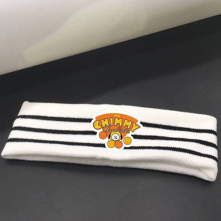 BTS BT21 Cute Stripe Headband