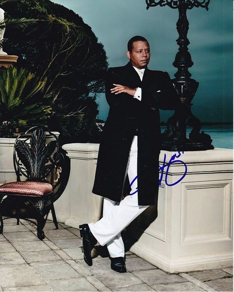 Terrence howard signed autographed Photo Poster painting