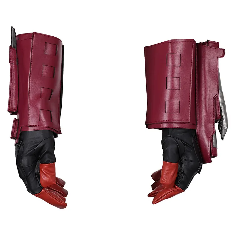 The Mando Boba Fett Red Gloves Cosplay Accessories Halloween Carnival Props