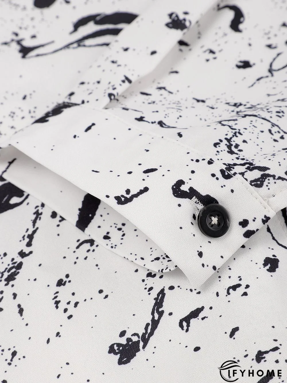 Shirt Collar Floral Fit Blouse | IFYHOME