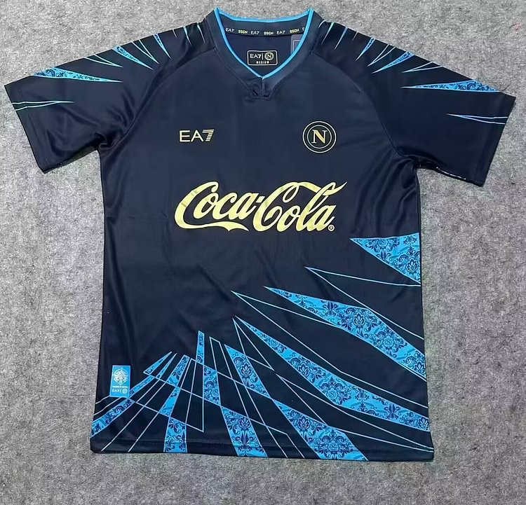 2026-27 Napoli Pre-Match Kit - Royal Blue Jersey (Fan Version)
