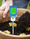 6 in 1 Soil Tester Fertility/Temp/Moisture/Sunlight/Humidity/PH Meter for Garden