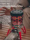 Camping Heating Furnace Mini Winter Warmer Stove Wear-resistant Hiking Equipment