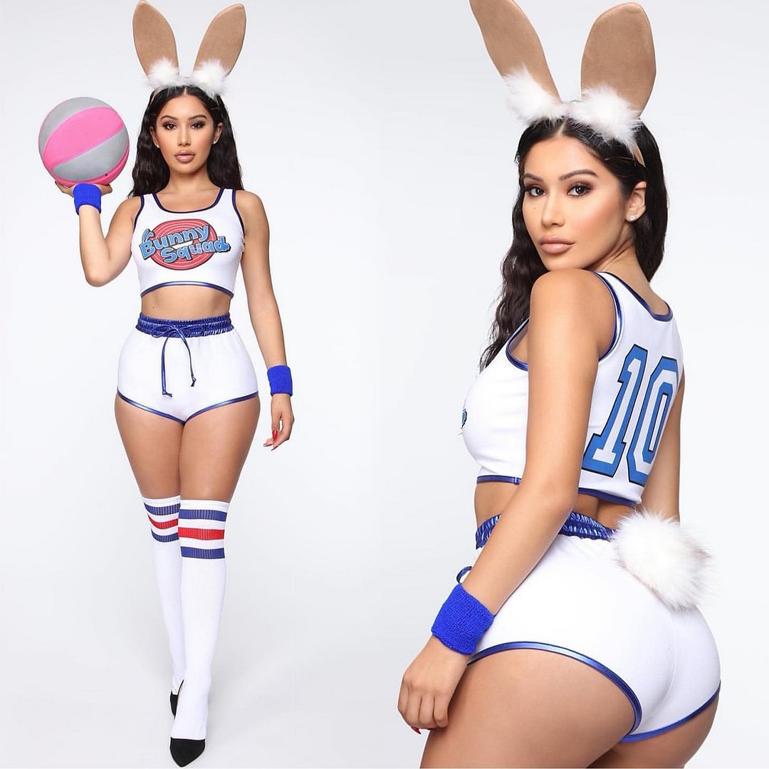 Space Jam A New Legacy Cosplay Costume Lola Bunny Outfit Basketball Jersey