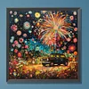 Diamond Painting-DIY Full Round Drill Car