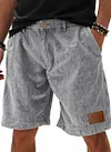 Men's Linen Shorts by Inlyline