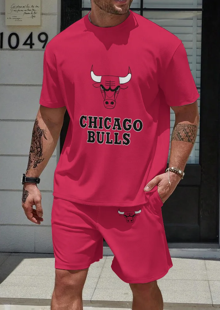 Chicago Bulls  Limited Edition Top And Shorts Two-Piece Suits