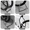 Bicycle Foldable Lock Anti-Theft Bike Folding Lock for Motorcycle Scooter E-Bike