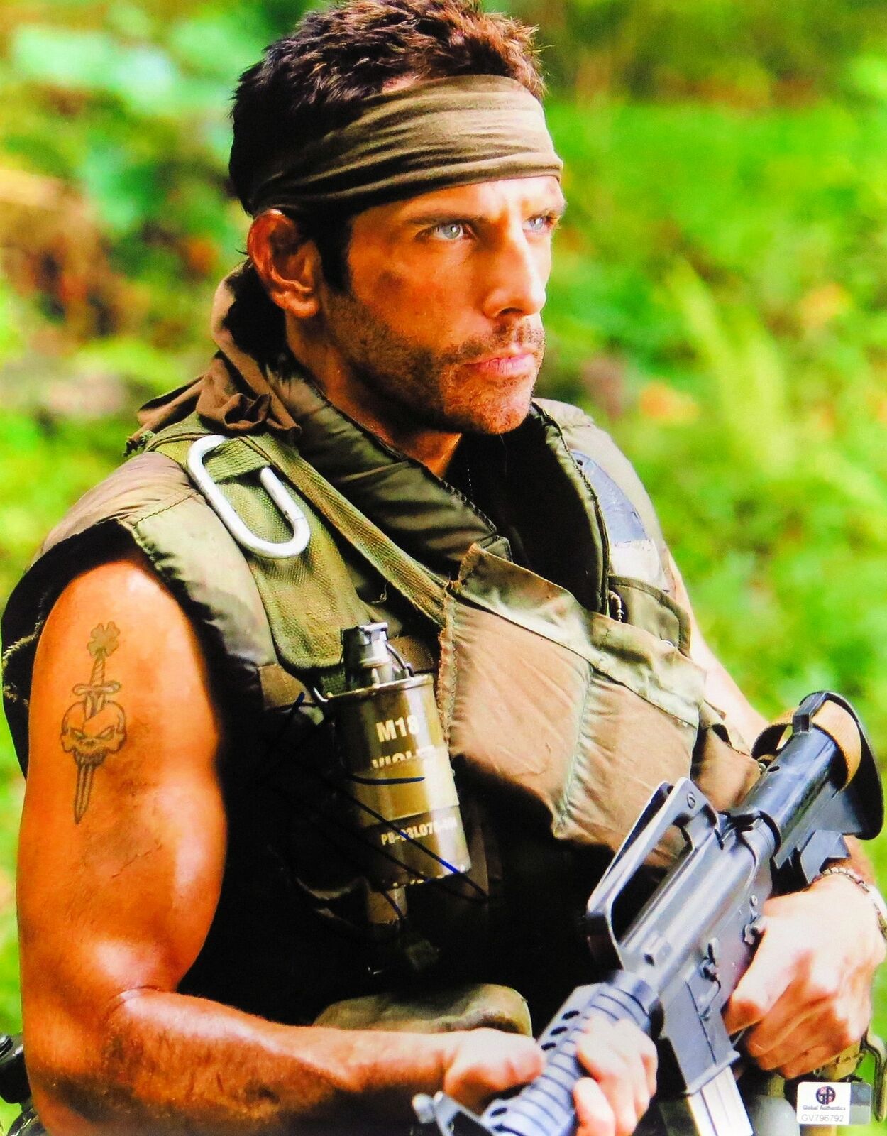 Ben Stiller Signed Autographed 11X14 Photo Poster painting Tropic Thunder GV796792