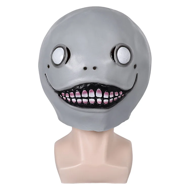 Game NieR:Automata Emil Mask Cosplay Latex Masks Helmet Masquerade Halloween Party Props