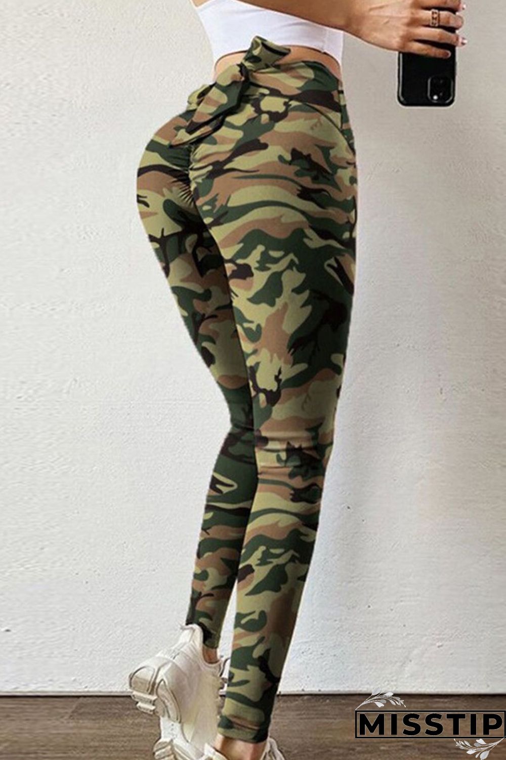 Leopard Print Sportswear Print Bandage Patchwork