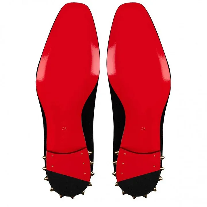 Gentleman's Oxford Shoes Red bottom Classic  Formal Shoes Suede-vocosishoes