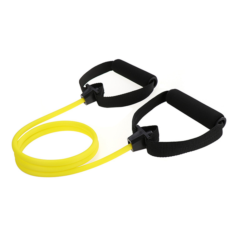 

1.2m Yoga Pull Rope Resistance Band Tensile Tube Fitness Equipment, Yellow, 501 Original