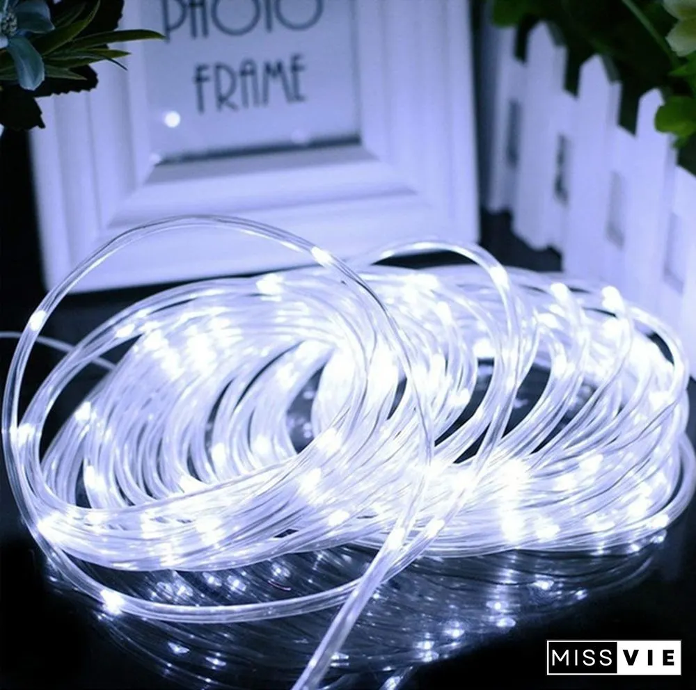100LED Rope Lights Outdoor, Multi Colored Indoor String Lights with Remote, 8 Modes, Waterproof, 33ft 100LED 50LED USB Powered Fairy Lights for Bedroom, Garden, Patio, Kids Room, Deck, Christmas Decoration