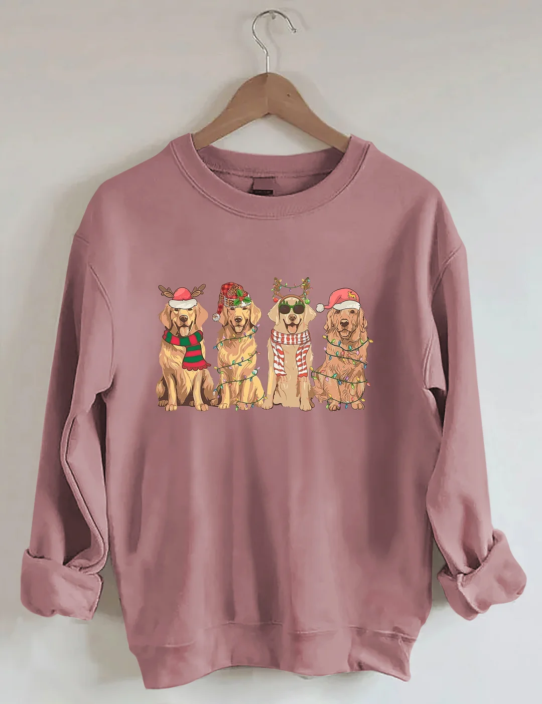 Golden Retriever Christmas Sweatshirt