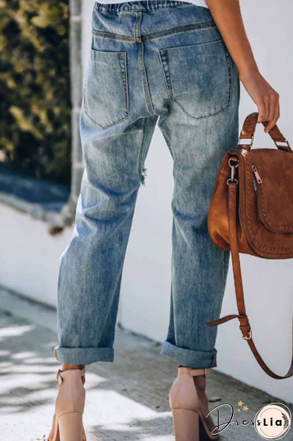 Cotton Pocketed Denim Bottoms