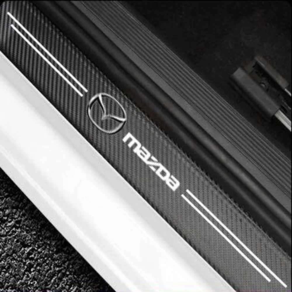 Carbon Fiber Car Threshold Sticker (4PCS)