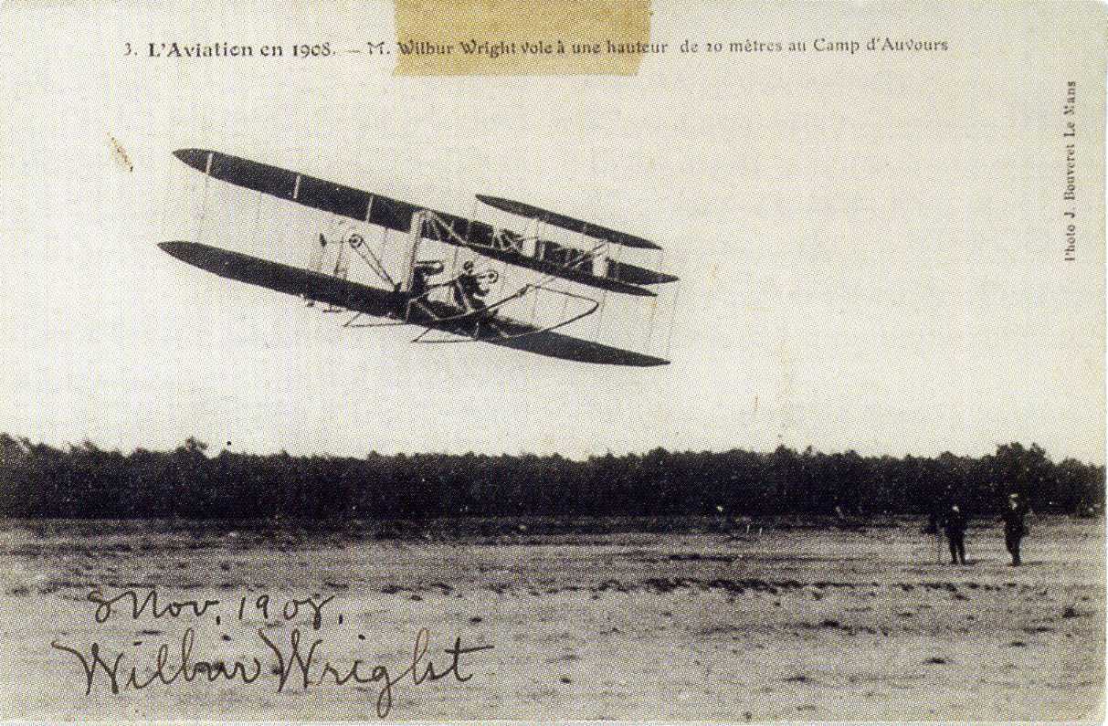 WILBUR WRIGHT Signed Photo Poster paintinggraph - Pioneer Aviator - preprint