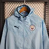 2023/2024 Manchester City Windbreaker Light Blue Football Shirt 1:1 Thai Quality