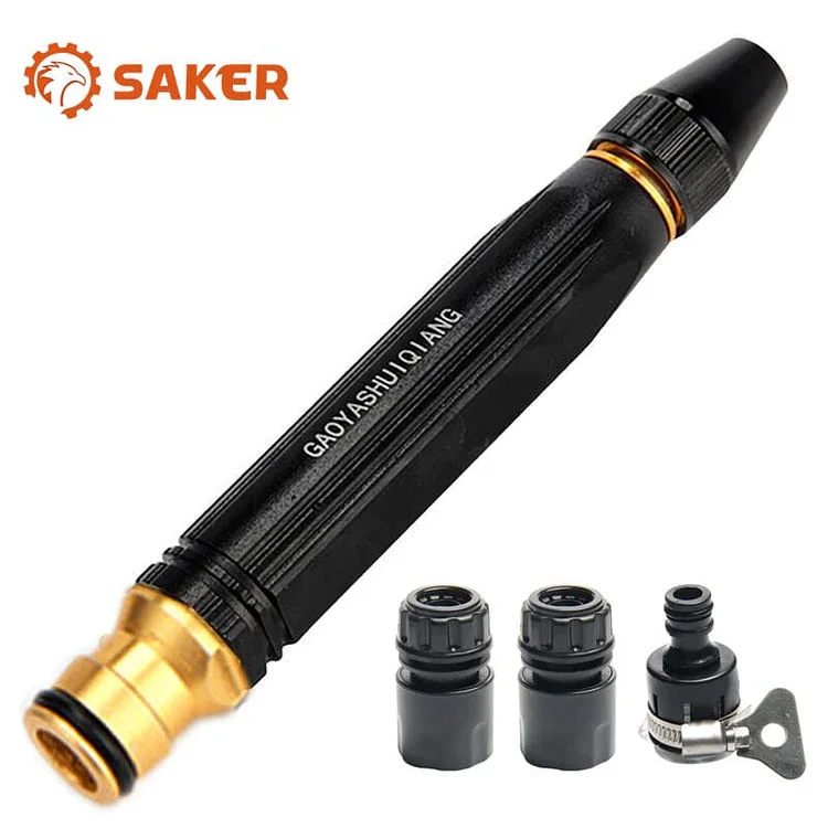 Saker Heavy Duty Adjustable Twist Hose Nozzle Jet Sweeper Nozzle | 168DEAL