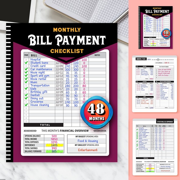 Bill Payment Management Book - tree - Codlins