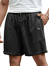 Men's Breathable Drawstring Pocket Shorts