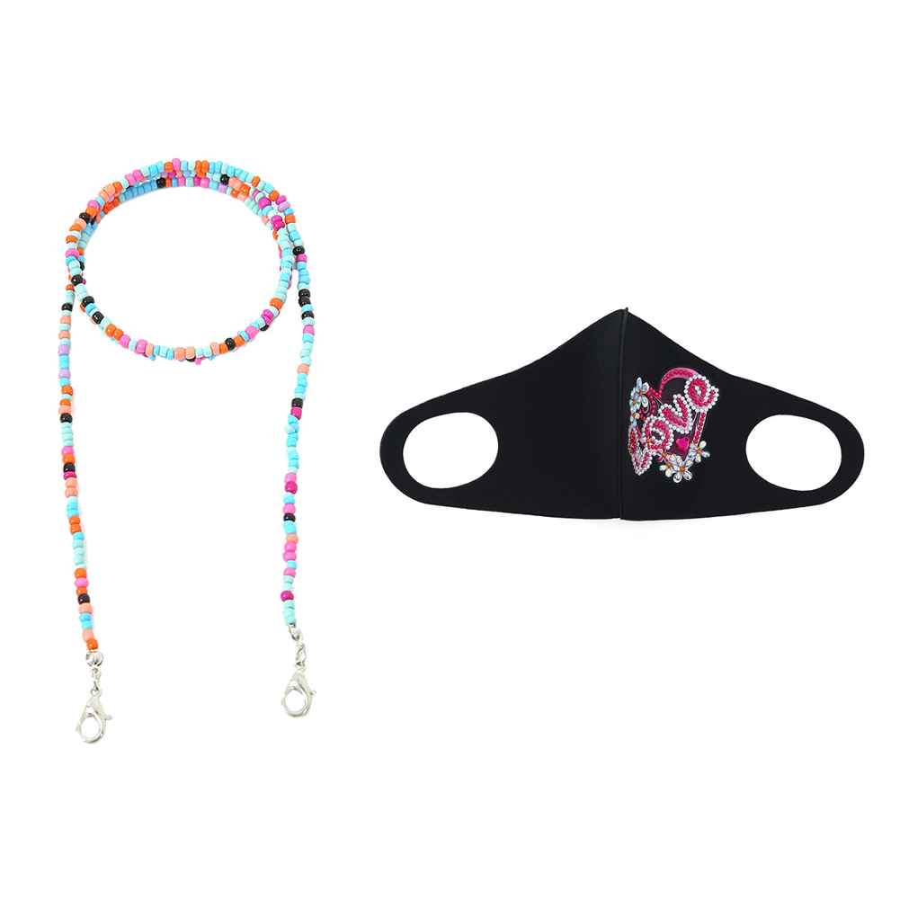 

LOVE Veiling with Chain - 5D DIY Craft Fashion Accessories, 501 Original