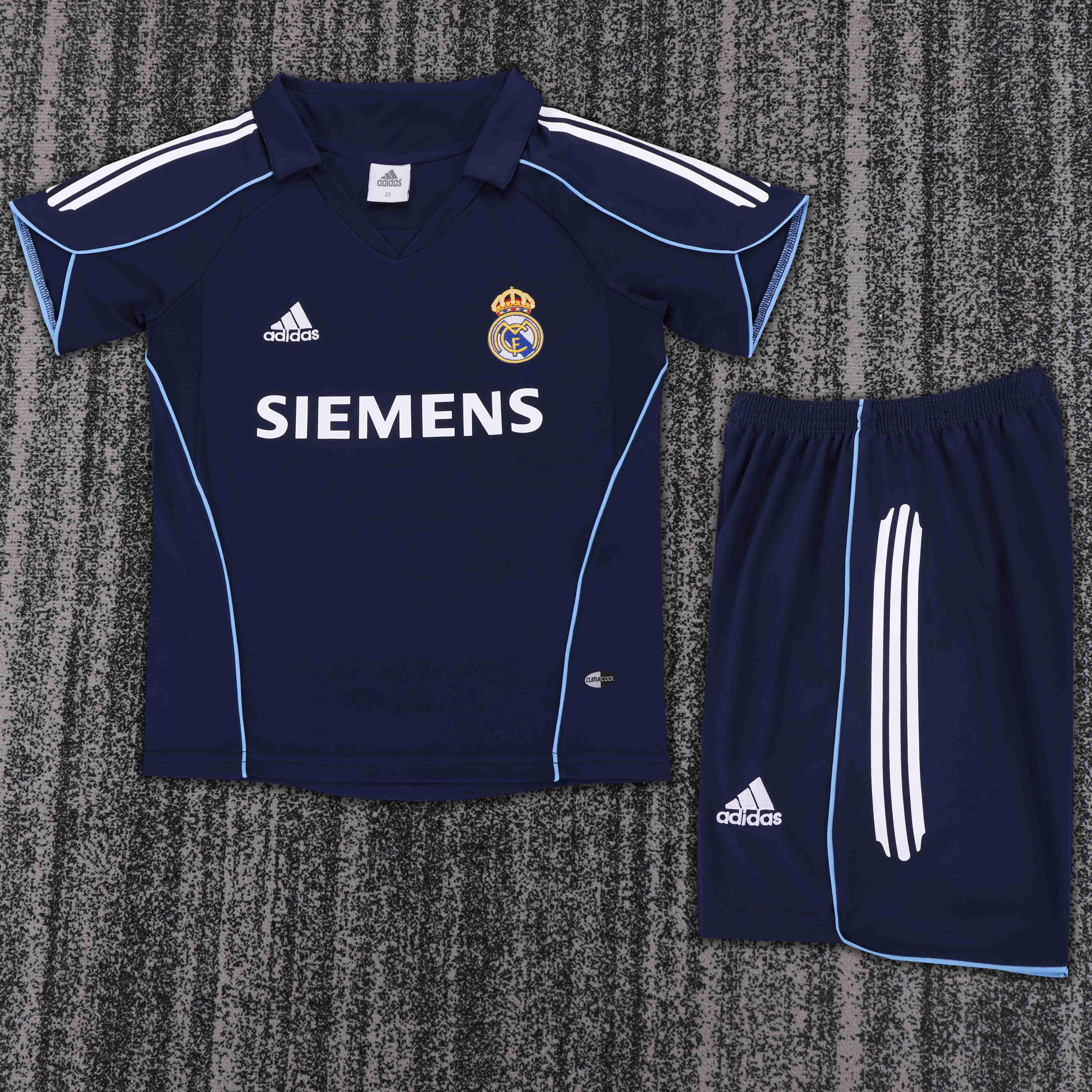 2005-2006 Retro Real Madrid Away Football Shirt 1:1 Thai Quality Kids Size jersey|football shirt|football kit