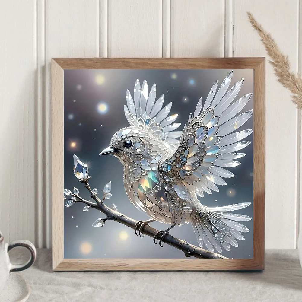 Diamond Painting - Full Round Drill - Bird(Canvas|30*30cm)